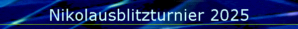 Nikolausblitzturnier 2025